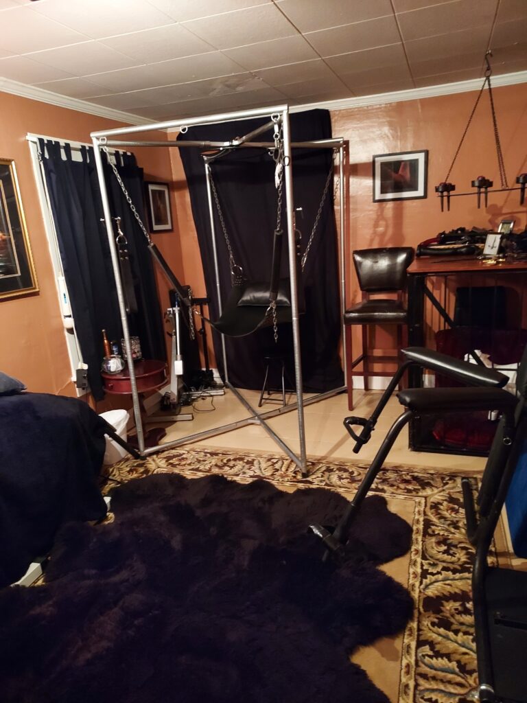 Black Metal Bondage Room – Mz Suzanne SxySadist