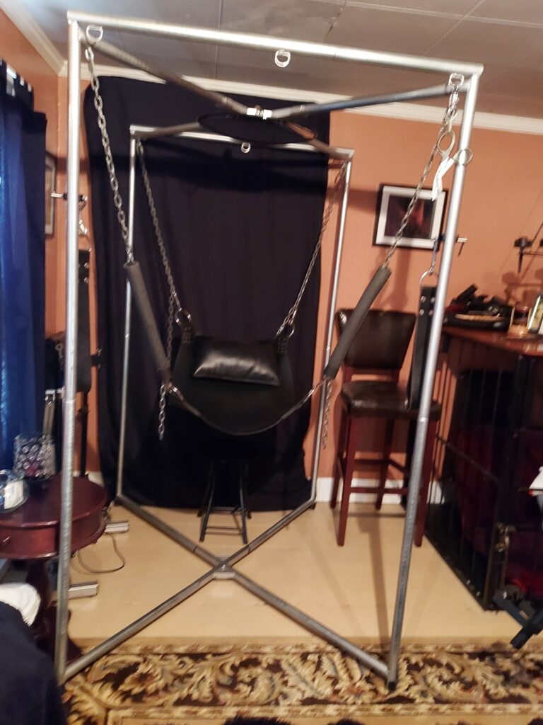 Black Metal Bondage Room – Mz Suzanne SxySadist